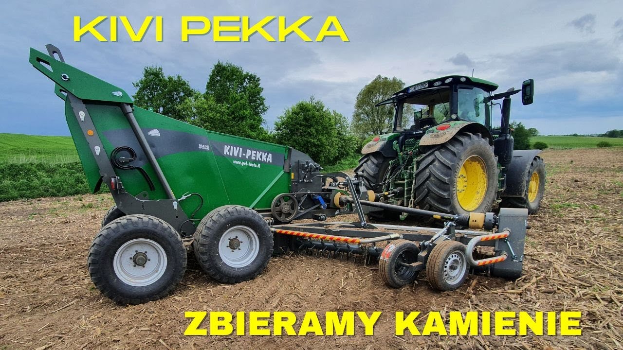 🌪🌪KIVI PEKKA Maszyna do zbierania kamieni🌪🌪