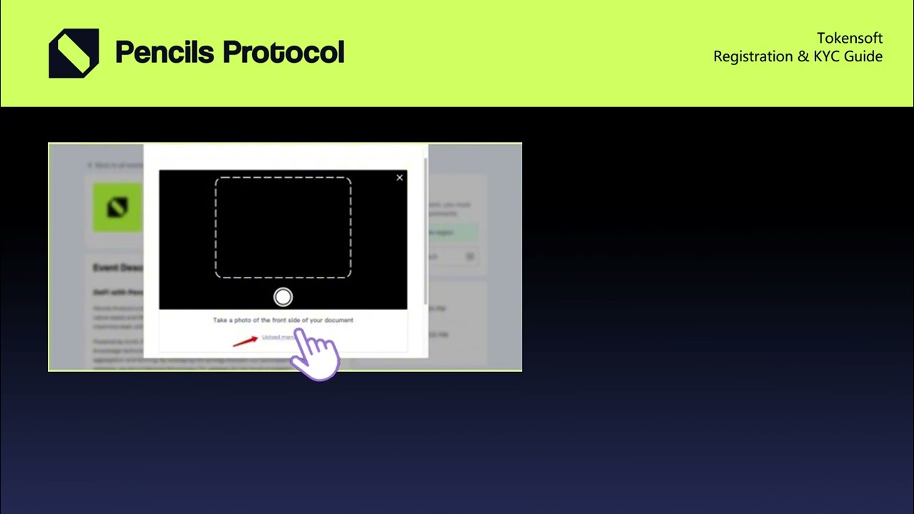 How to Complete TokenSoft KYC for Pencils Protocol $DAPP Airdrop