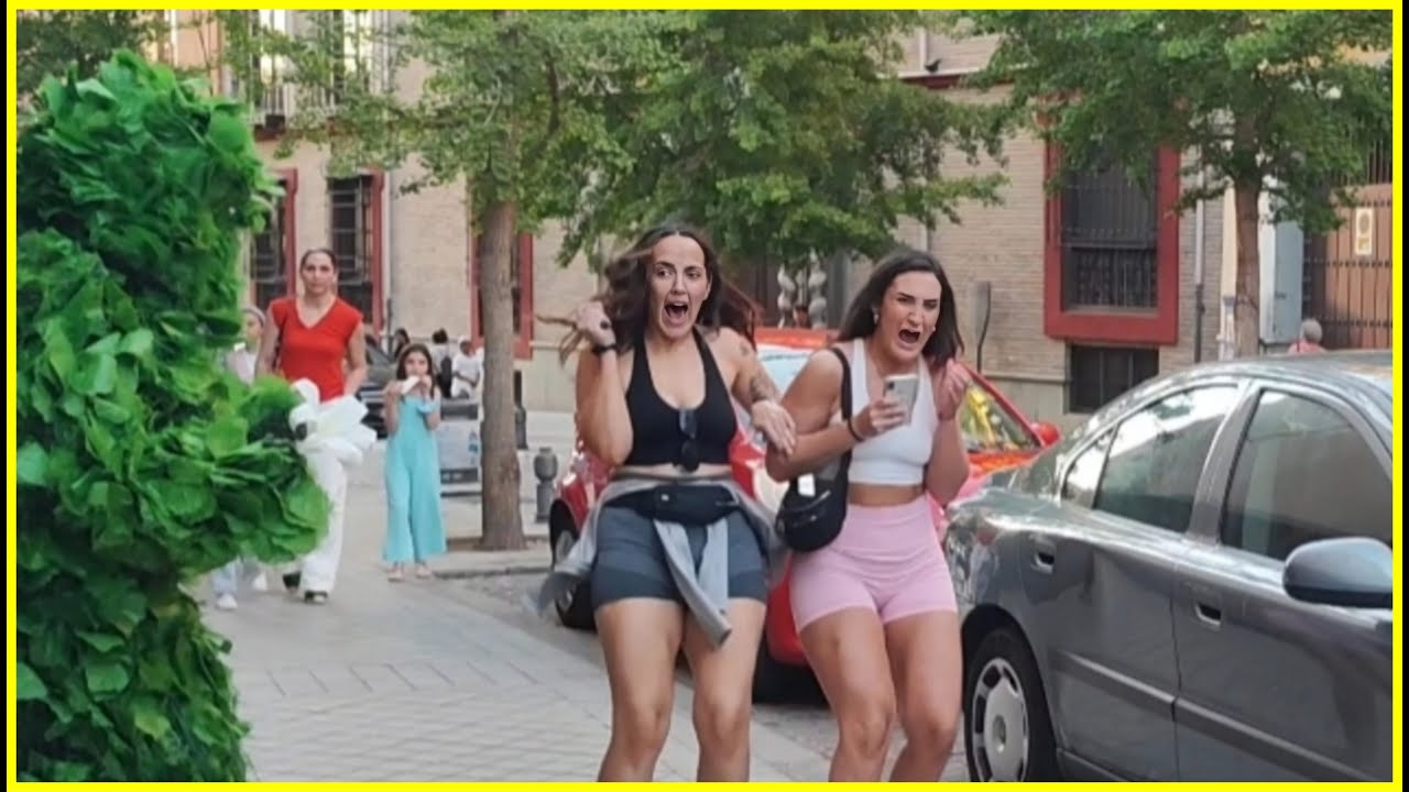 Parece que nunca han visto respirar una planta: No sabían si reír, gritar o regarme | Bushman Prank