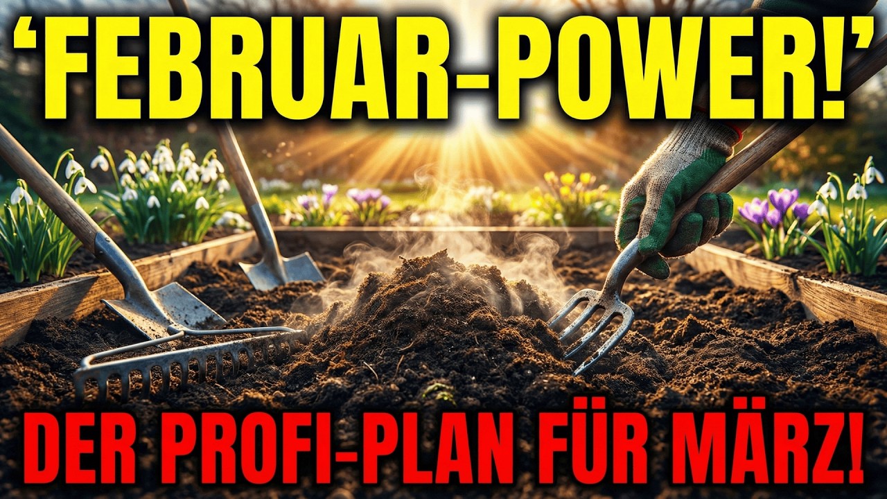 Beete vorbereiten im Februar – Der Profi‑Plan für März