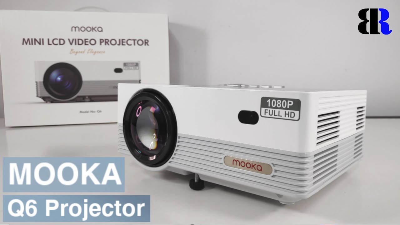 Mooka Native 1080P WiFi Bluetooth Q6 Projector Unboxing + Set Up