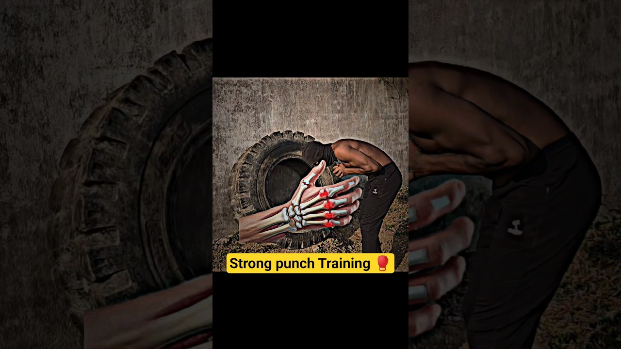 Strong Punch Training ☠️#boxing #mma #shorts #viral #trending #fitness #home