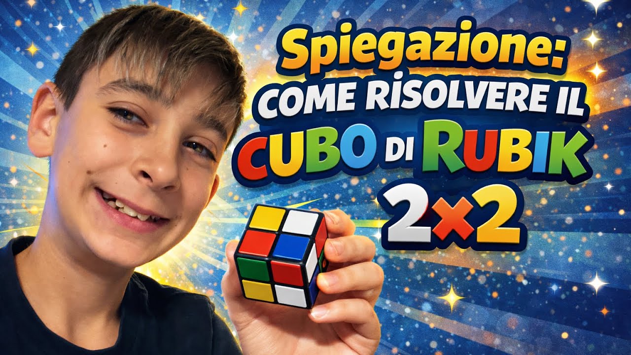 Tutorial cubo di Rubik 2x2