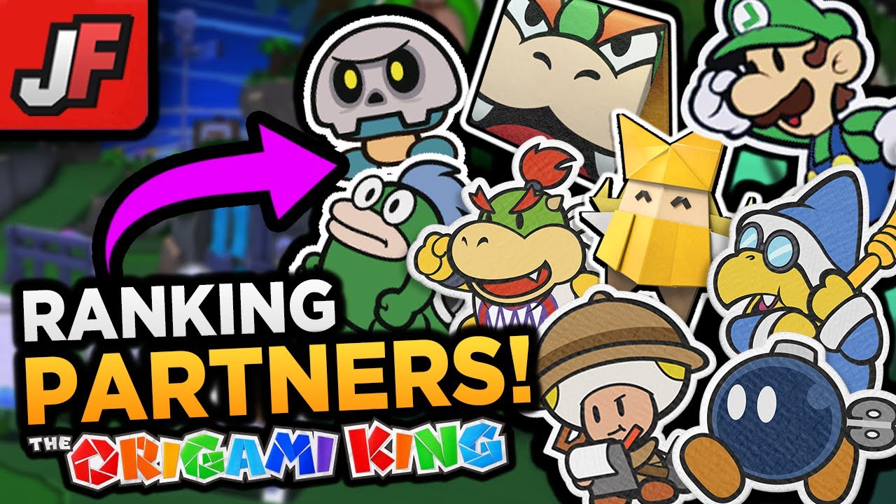 Ranking EVERY Partner (Follower) in Paper Mario The Origami King - Worst to Best