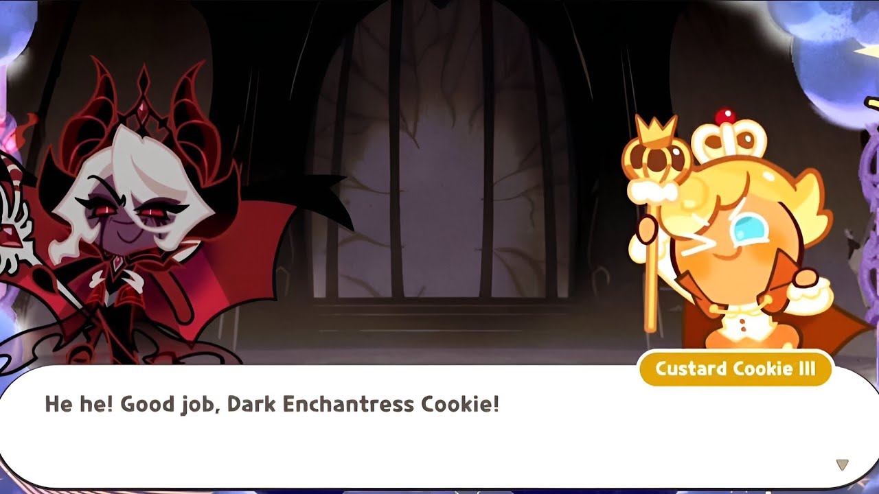 Crunchy Dreams 2 (Hope Within Dreams) Custard Cookie III met Dark Enchantress Cookie 💀