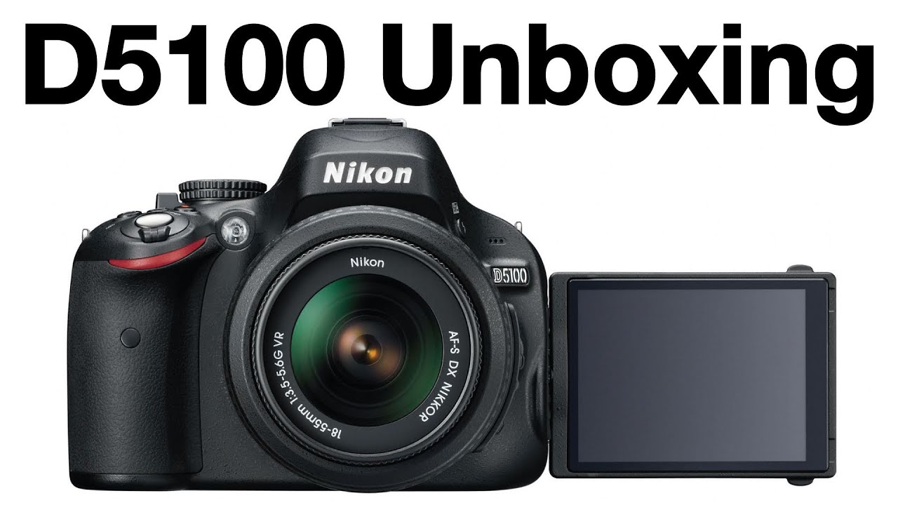 Распаковка Nikon D5100