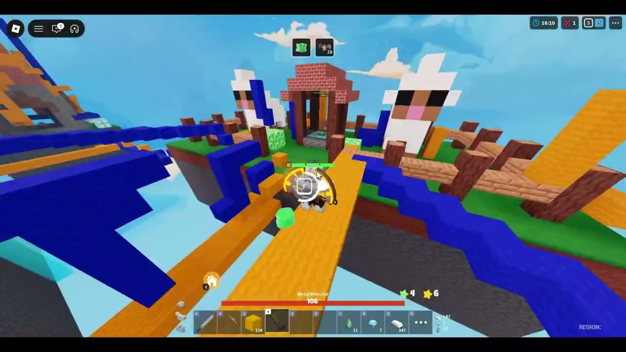 Hitting Top 1 in Roblox Bedwars!(Ft @BaconPlaysRBLXBWS )