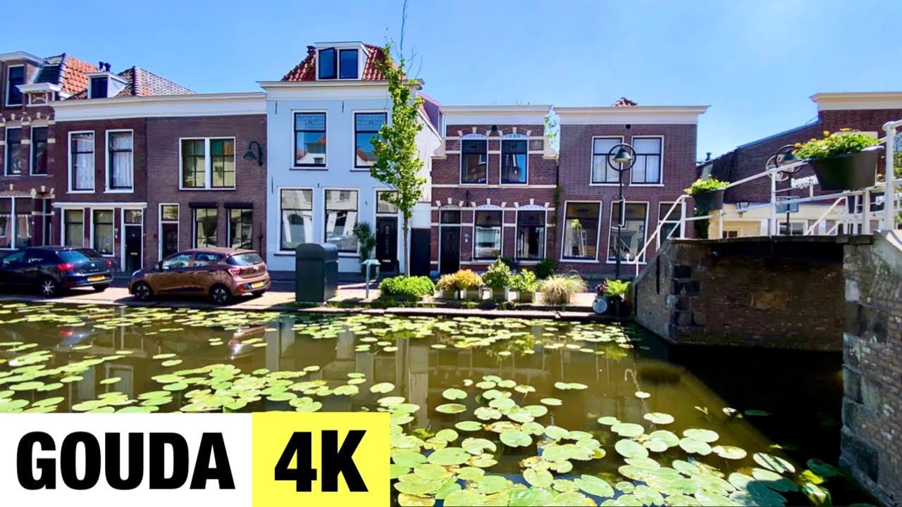 GOUDA, NETHERLANDS 🇳🇱 [4K] City Centre Walking Tour