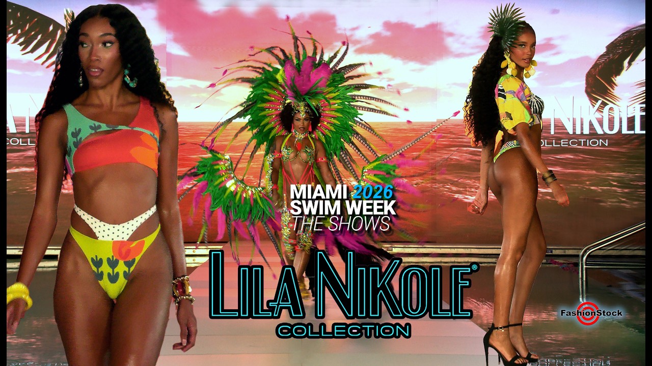 LILA NIKOLE Runway Show | Miami Swim Week-The Shows 2026 | Mondrian South Beach  | 4K / 60P