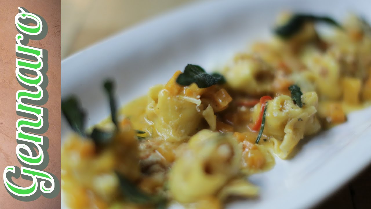 Squash Tortellini with Gennaro