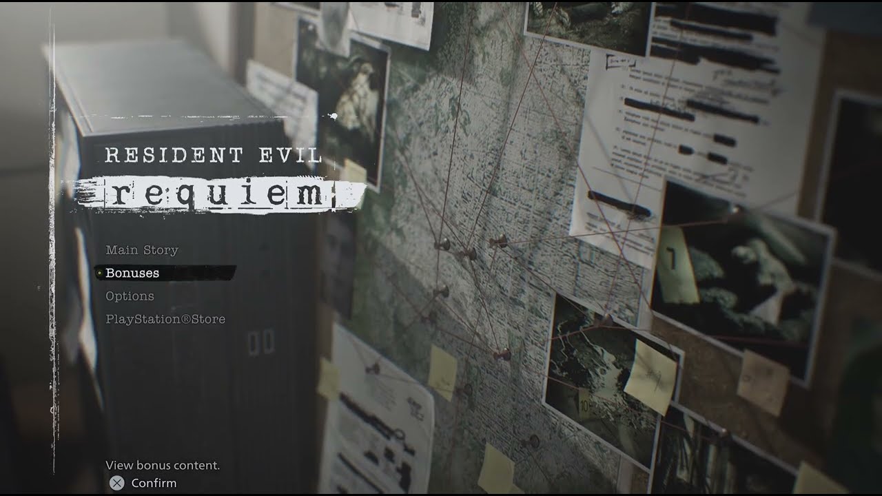 RESIDENT EVIL Requiem behind the scenes stuff