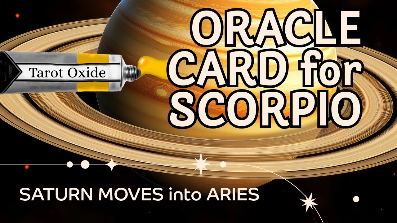 SCORPIO🦂SATURN MOVES INTO ARIES🪐DAILY LIFE