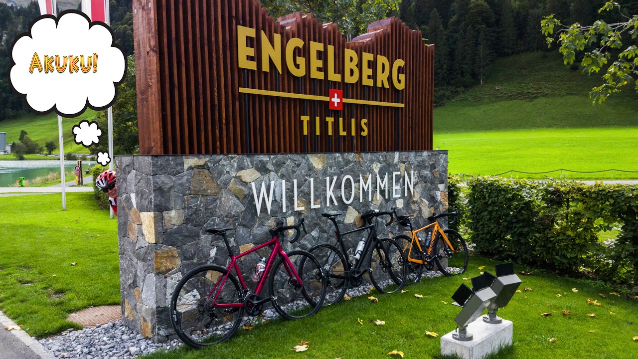 LUCERNA - ENGELBERG NA ROWERZE! 80 KM Z HELGĄ i GRZEŚKIEM [DB #68]