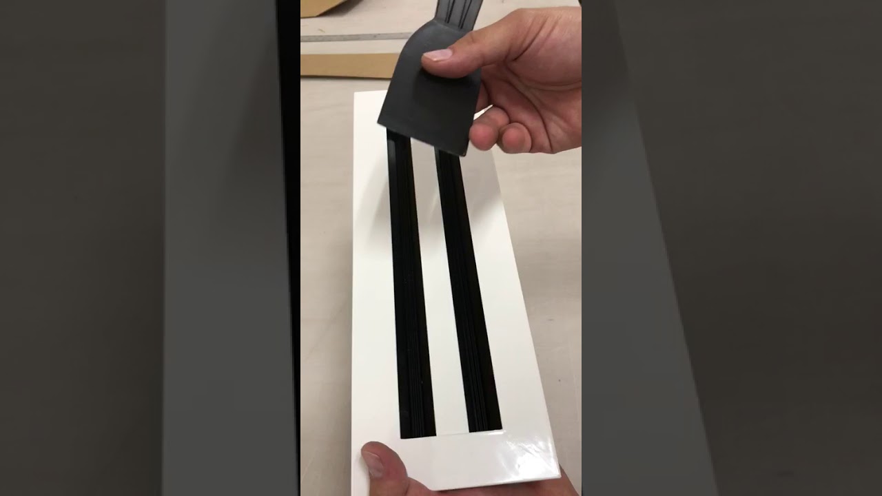 How to Open your Linear Slot Diffuser Blades - Texas Buildmart - Linear Slot Diffusers