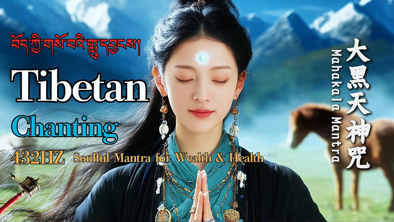 Soulful Tibetan Chant in Sanskrit | Mahakala Mantra: Increase Wisdom, Bring Wealth & Health #疗愈佛乐