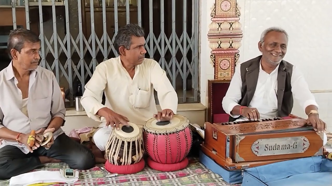 १०८०)बईठकी में #bhajan #तुलसीदास | भज मन राम चरन सुखदाई | गायक #सुदामा जी तबला #सत्यदेव जी ८.४.२५