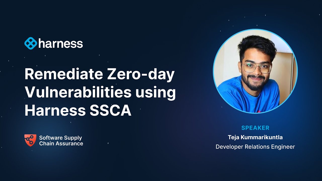 Как устранить уязвимости нулевого дня с помощью Harness SCS