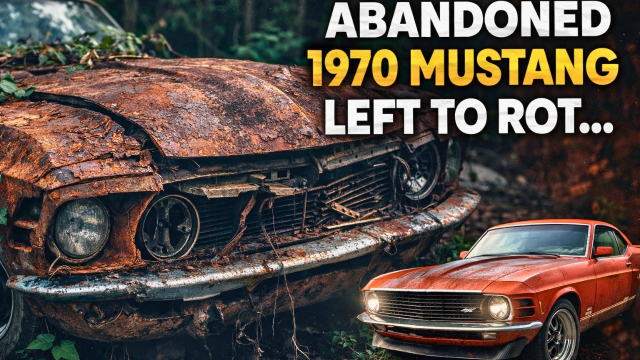 Grandpa Sold Me His Rusted Ford Mustang 1970 for $1000&hellip; I ASMR Car Restoration