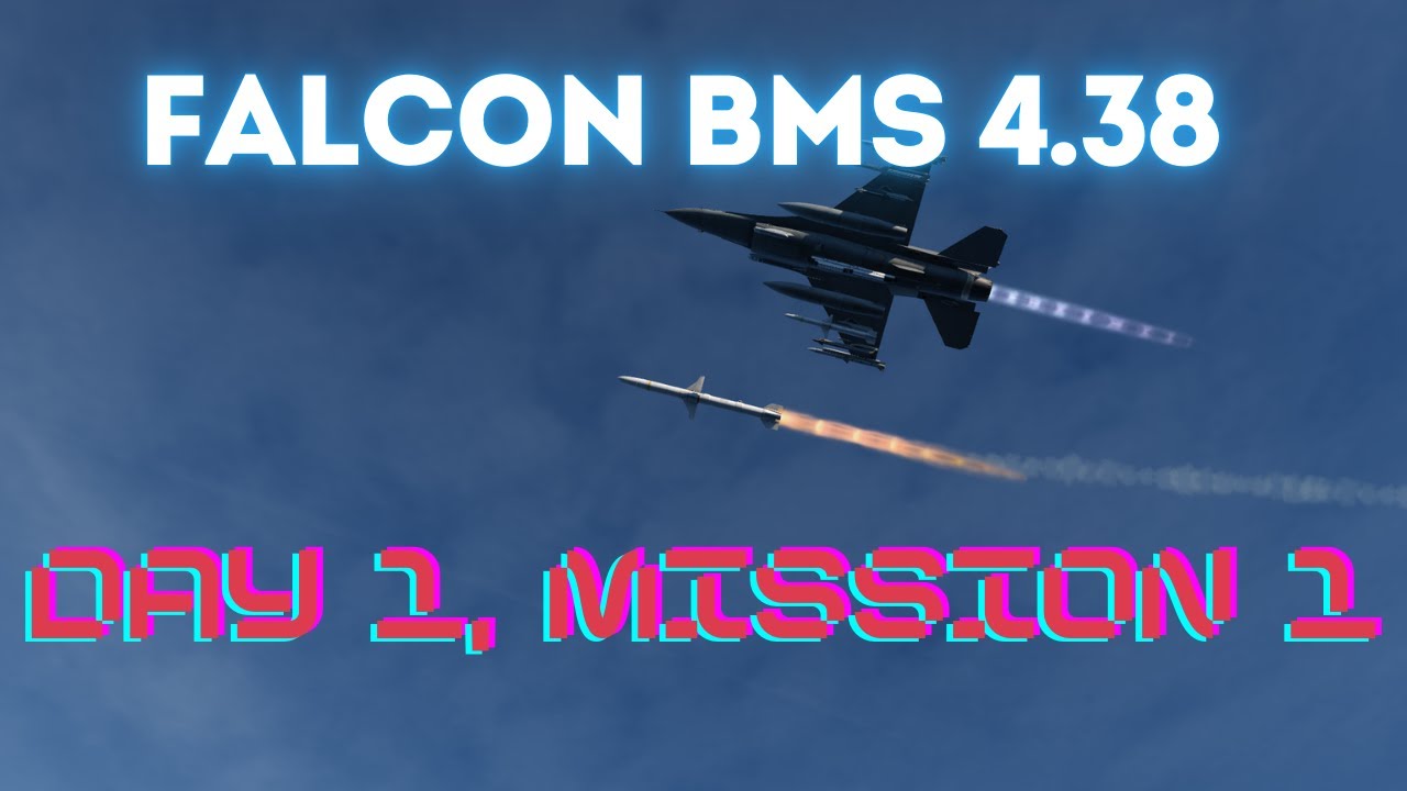 Falcon BMS 4.38 - кампания Rolling Fire - эпизод 1 - не самое лучшее начало...