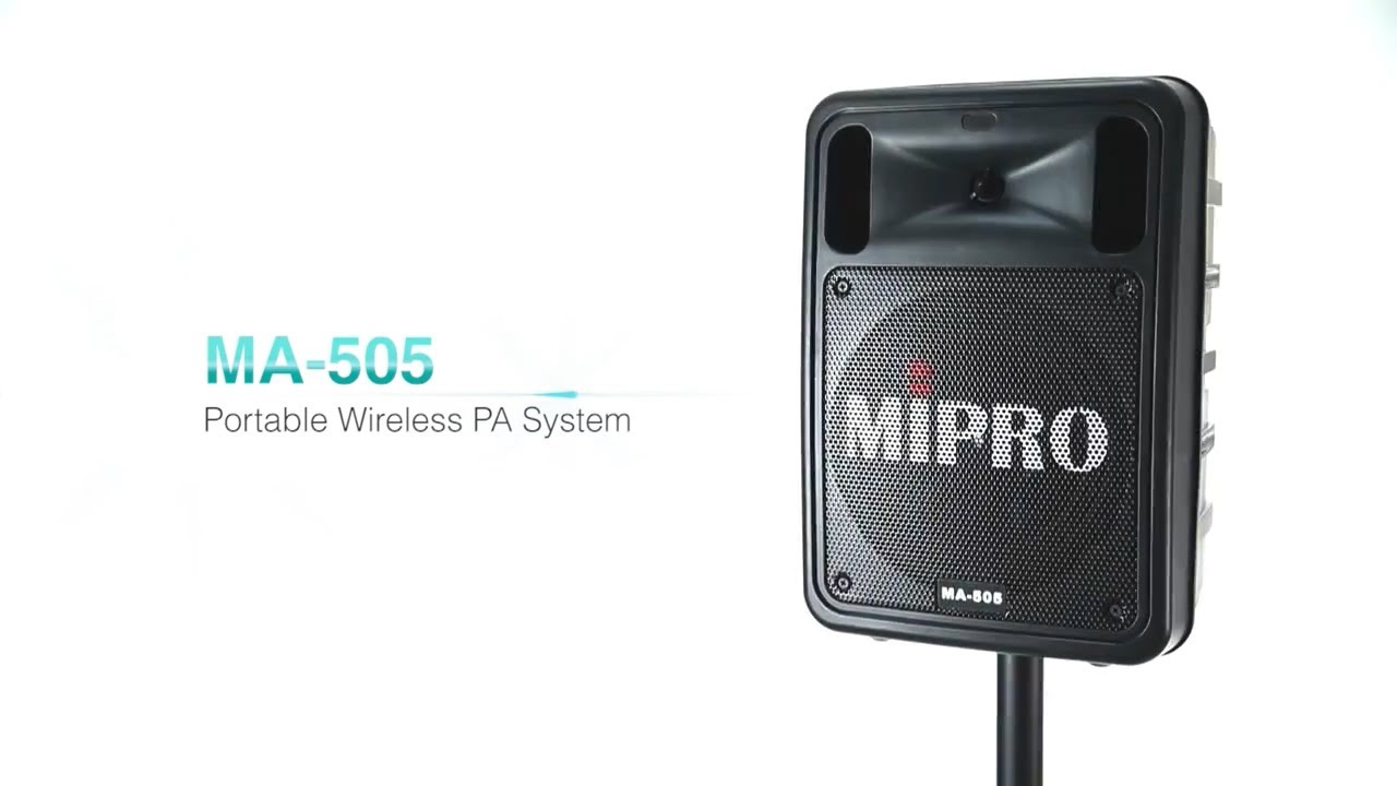 MA-505 Portable Wireless PA System