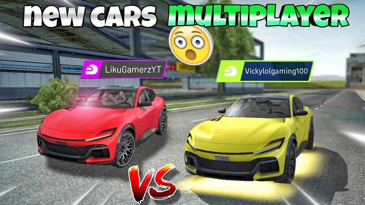 @vickylolgaming VS @liku_gamerz😂||With new cars😱||Extreme car driving simulator🔥||