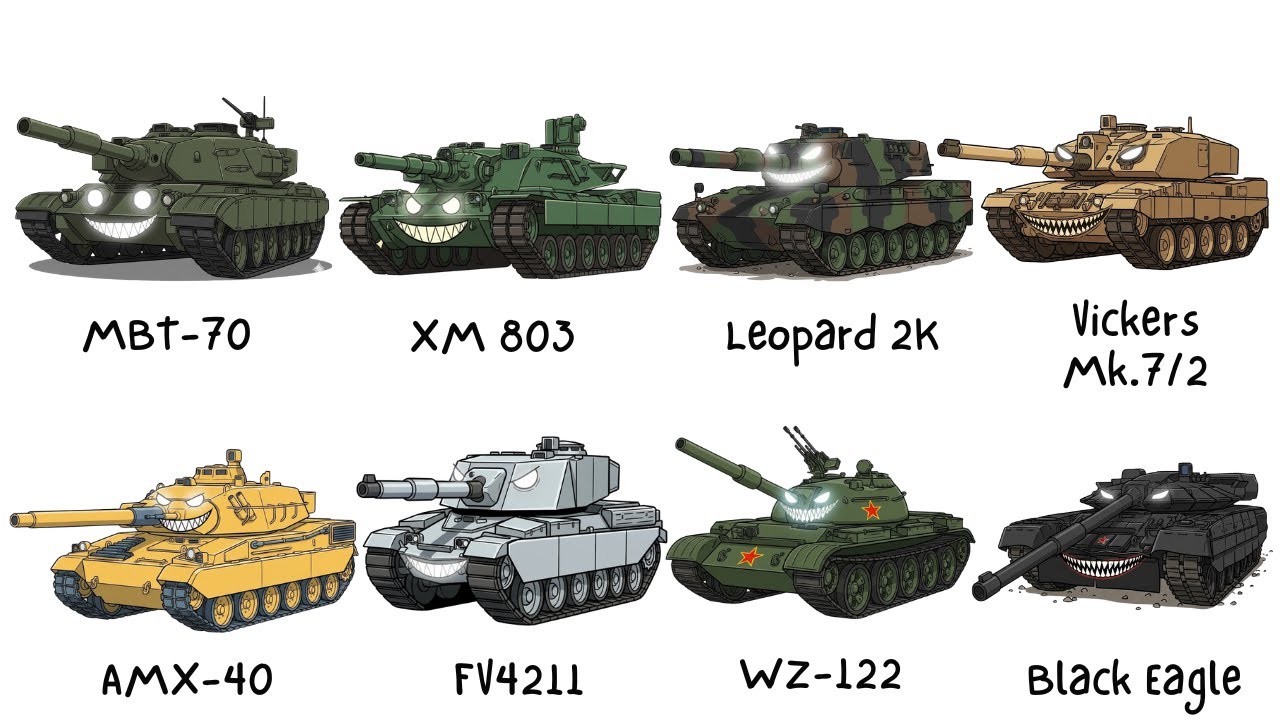 Every Rarest Prototype Main Battle Tank Built Explained in 15 Minutes