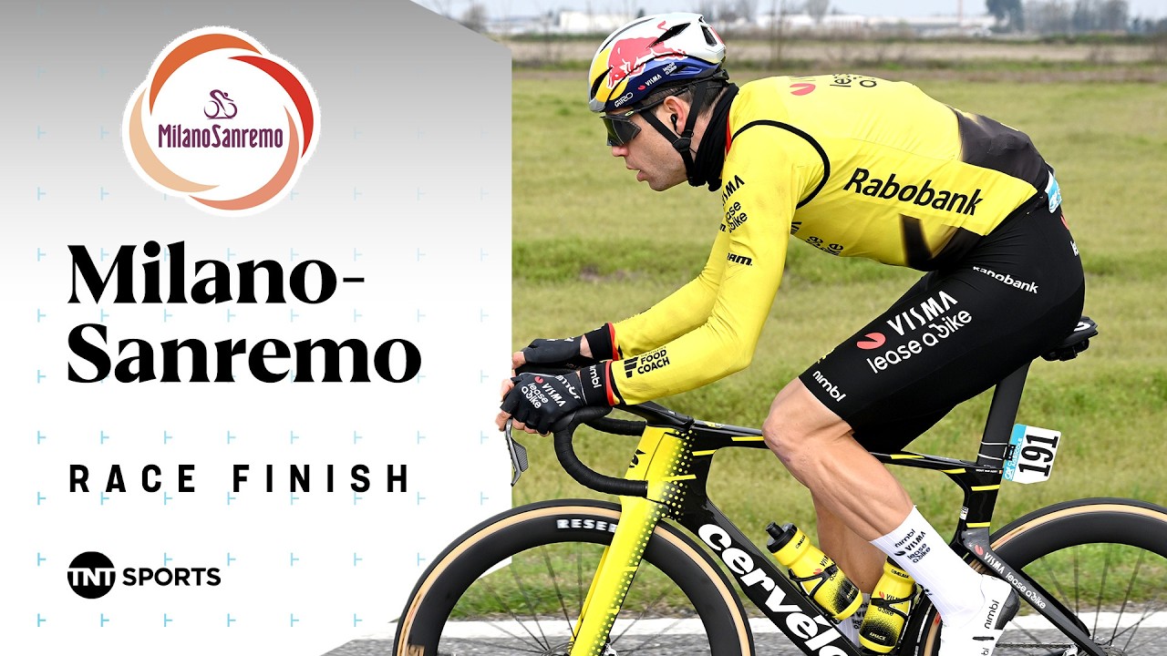 DIFFERENT CLASS! 🤩 | Men's Elite 2026 Milano-Sanremo Final KM's | TNT Sports Cycling