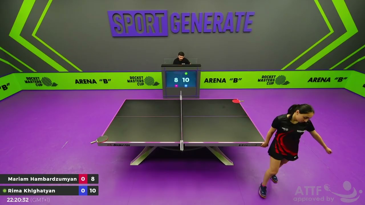 Table Tennis | M.Hambardzumyan - R.Khlghatyan | 28.01.2026 22։15 (CET) | RMC.W  34476712