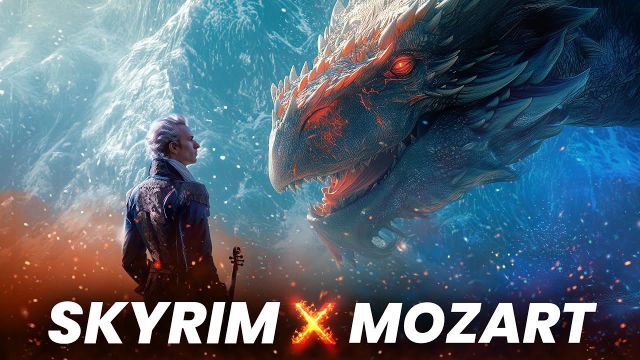 DRAGONBORN x LACRIMOSA | Epic Mashup (Skyrim & Mozart)