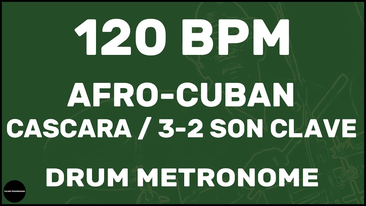 Afro-Cuban Cascara 3-2 Son Clave | метроном | 120 BPM