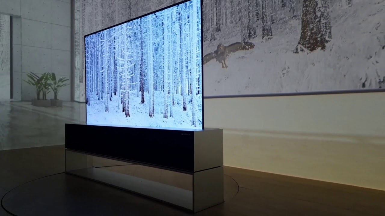 [CES 2019] Esta es la TV enrollable de LG