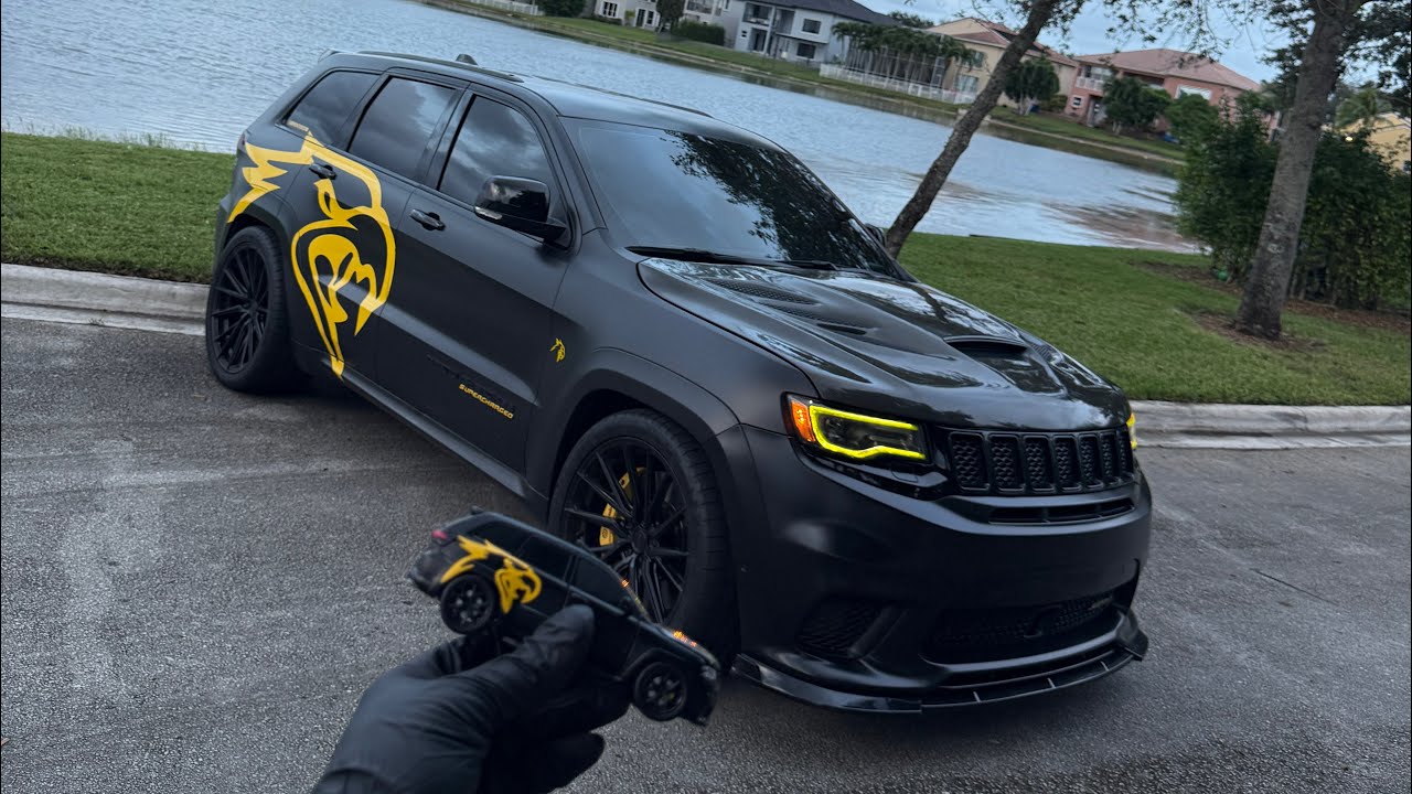 TRACKHAWK POV DRIVE ASMR РЕВ ДВИГАТЕЛЯ И ВОЙ НАГНЕТАТЕЛЯ!