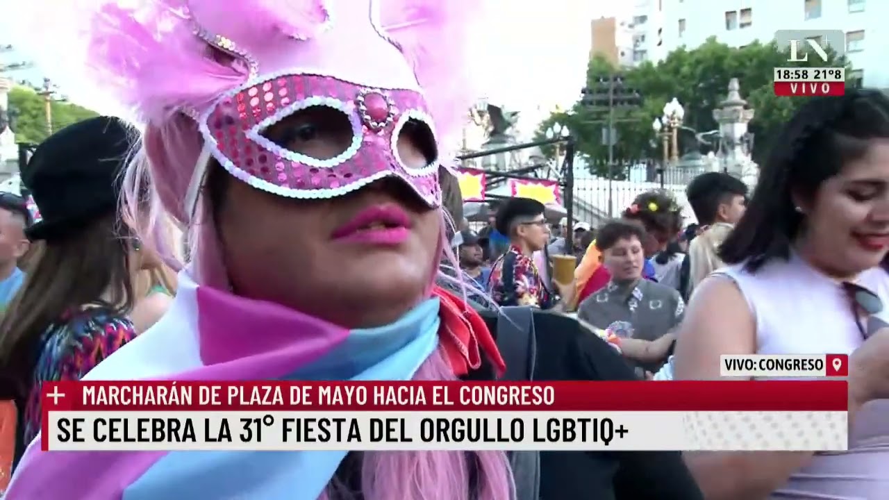 Fiesta del orgullo LGBTIQ+: Marcharán de plaza de mayo hacia el el congreso
