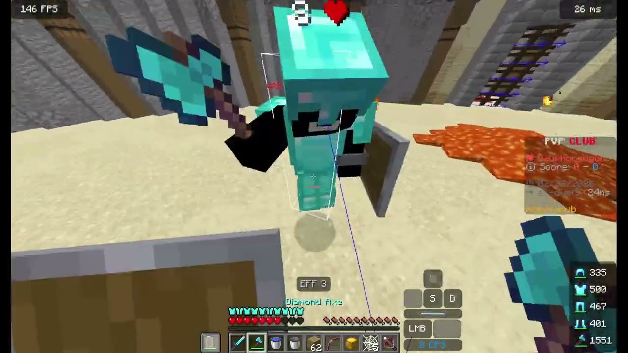 Minecraft - practicing UHC until I get better