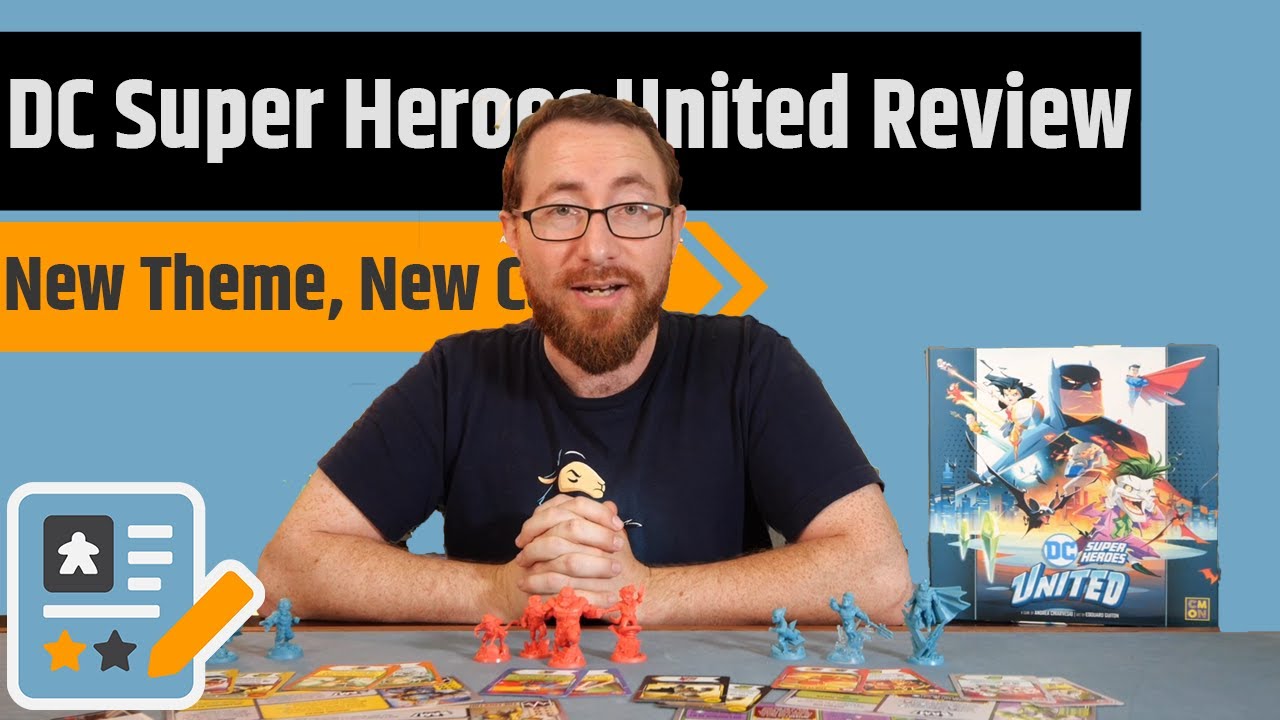 DC Super Heroes United Review - Same Game, New Theme, Minor Tweaks