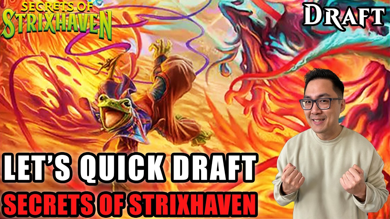 Let's Quick Draft Secrets Of Strixhaven! | Secrets Of Strixhaven Quick Draft | MTG Arena