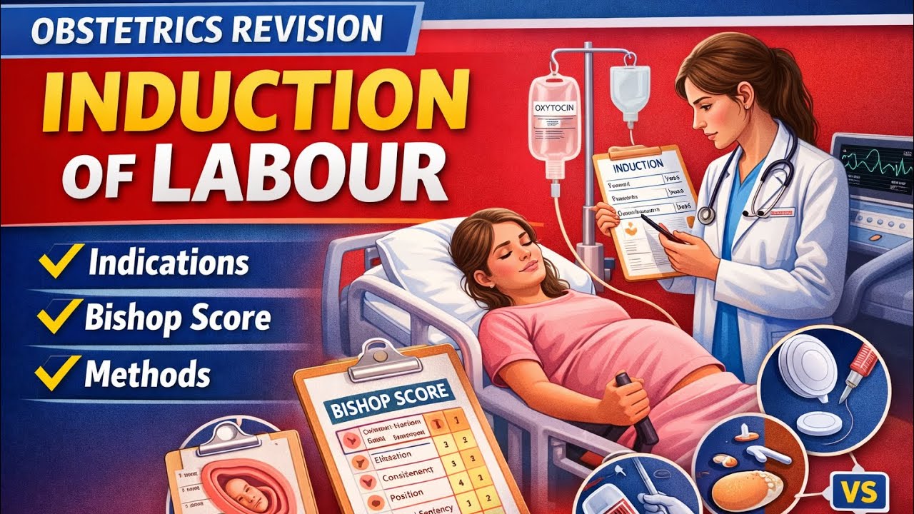 Induction of Labour | Indications, Bishop Score & Methods | MBBS OG Exam