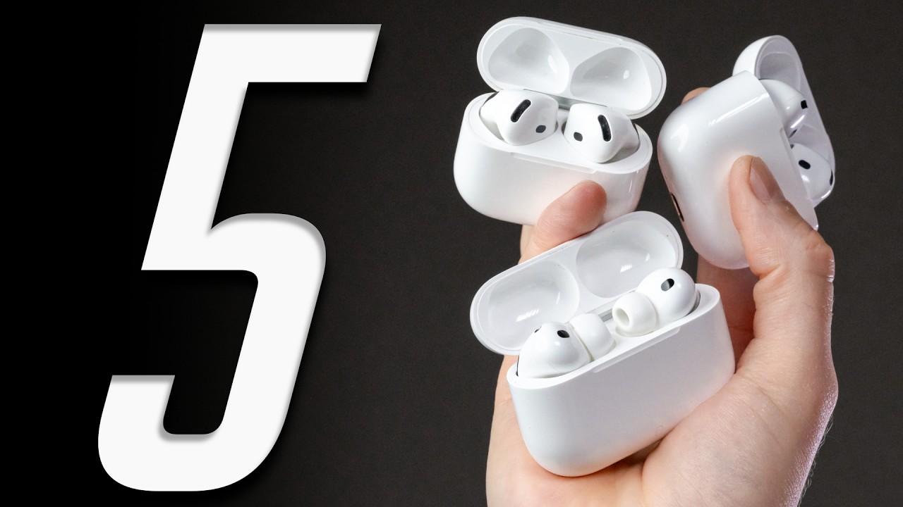 15 нововведений AirPods 5 (2026)! Сравнение с 4 ANC и Pro 3. Разборка и тест звука!