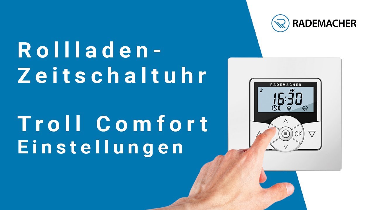 Troll Comfort Einstellungen
