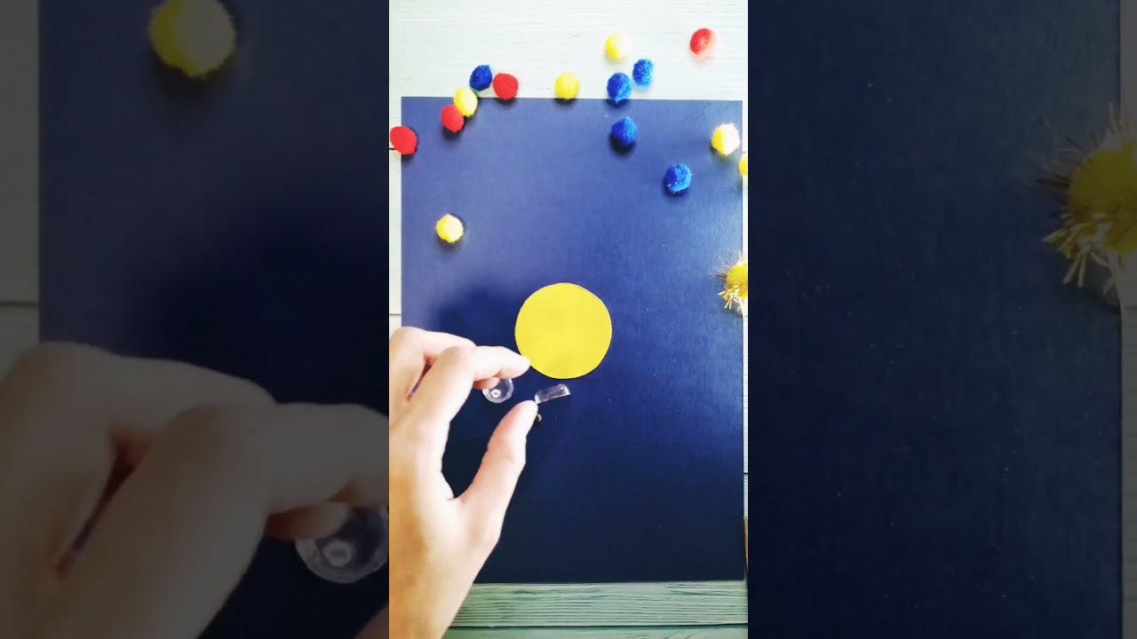 Смайлик с 3D глазами 