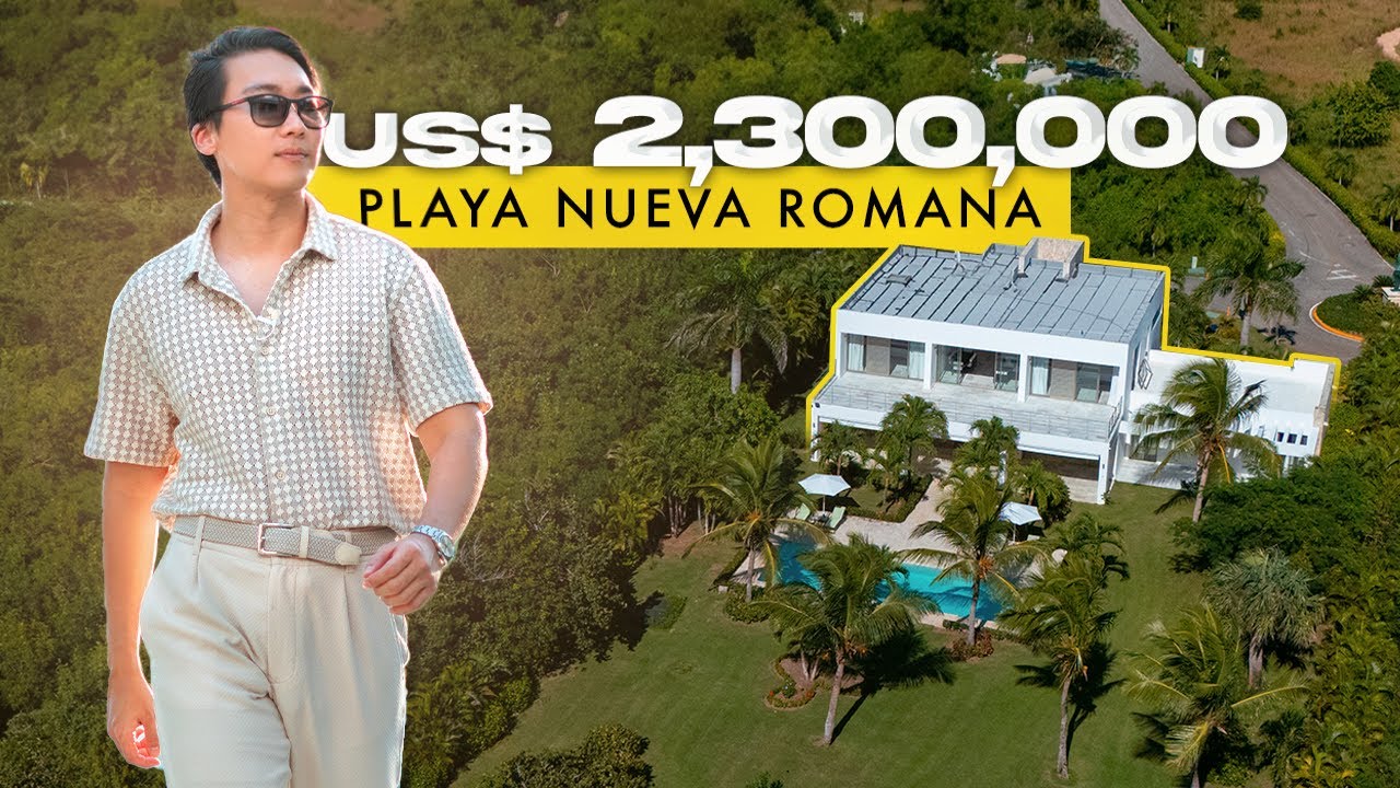 Lujo y Serenidad: Tour por una Exclusiva Residencia Caribeña en Playa Nueva Romana 🏝🇩🇴