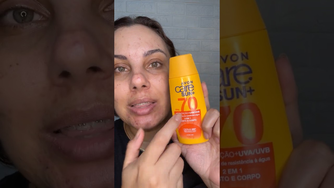 NOVO PROTETOR SOLAR CORPO E ROSTO AVON CARE SUN FPS 70 | RESENHA