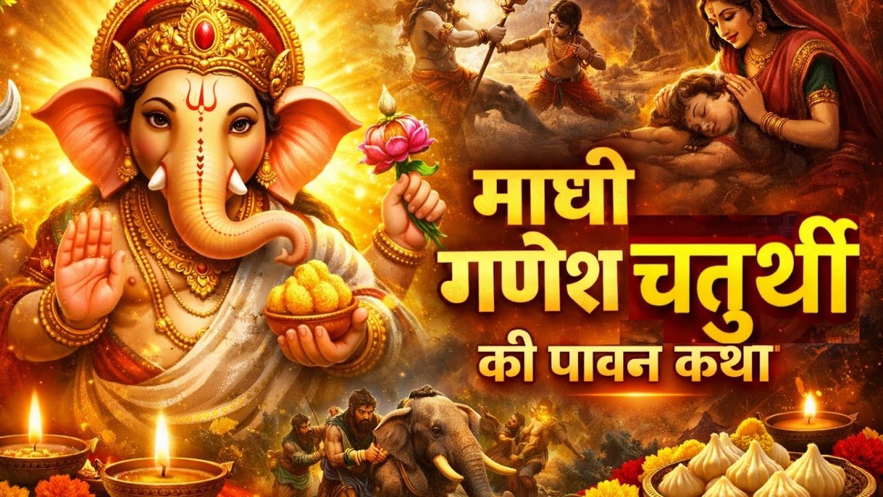 Maghi Ganesh Jayanti Special | माघ गणेश चतुर्थी व्रत कथा | Ganesh Chaturthi katha