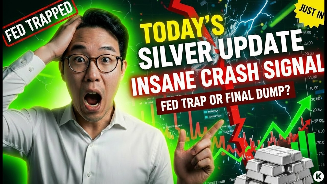 JUST IN: One Rate Flip Just Turned Silver’s 30% Crash Into A Macro Time‑Bomb – FED TRAPPED