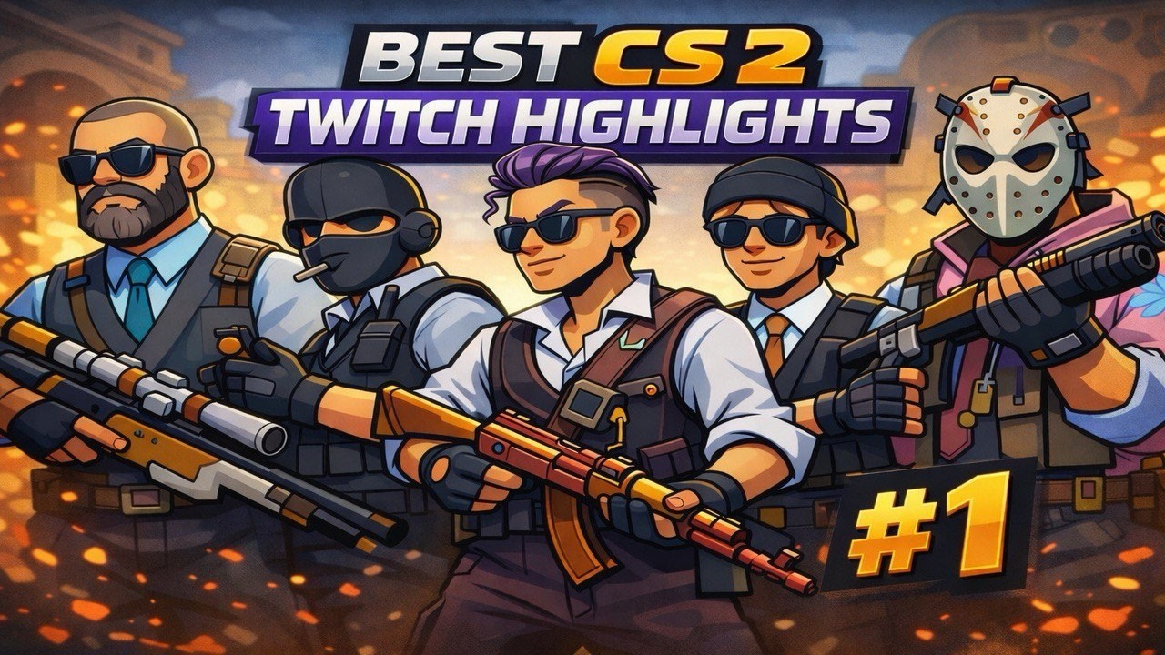 CS2 Twitch Highlights #1 | Моменты КС2