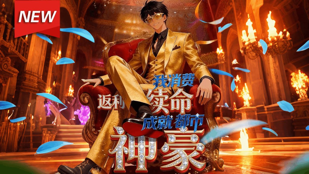 MULTISUB📢新番上线《我消费返利续命，成就都市神豪》第1~61集丨前世谢凛被女友和渣男害死，重生回大学时代，绑定神豪系统，攻略女神获取返现与寿命，一路逆袭打脸！#漫剧 #破晓动漫社