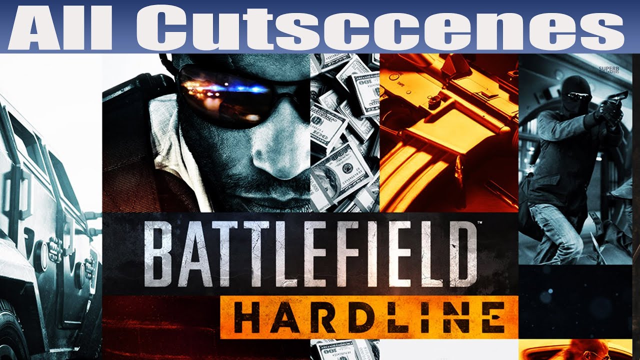 Battlefield Hardline All Cutscenes Full Game Movie Ending