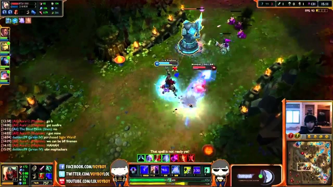 Voyboy(Zed) vs. Number 1 Ahri NA(Ahri) - Great Duel!