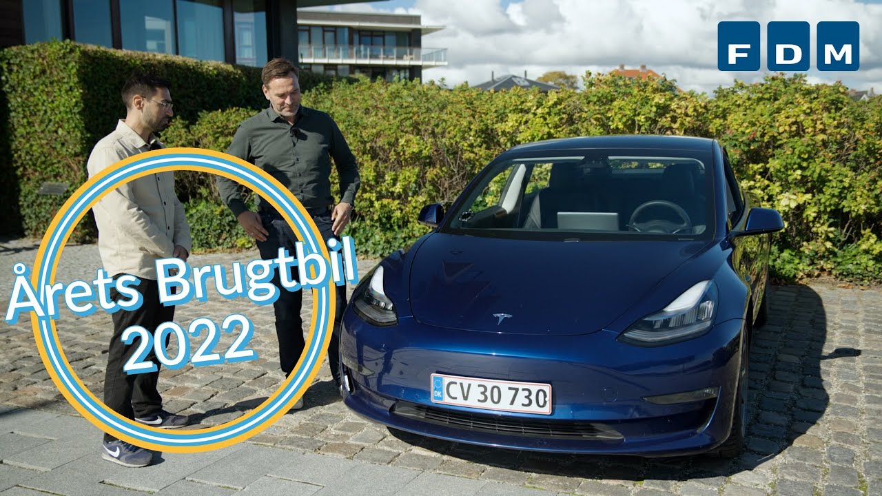 Årets Brugtbil 2022 er… Tesla Model 3 🏆