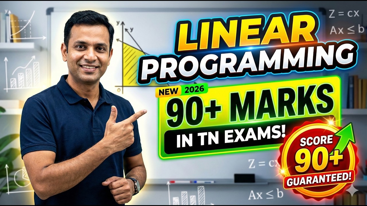 Linear Programming Class 12th CBSE Board|| PART_1